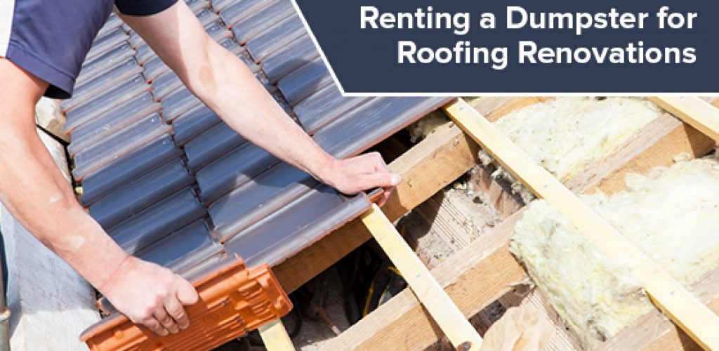 Renting a Dumpster for Roofing Renovations - Gorilla Bins